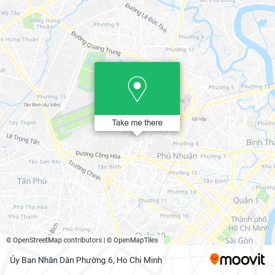 Ủy Ban Nhân Dân Phường 6 map