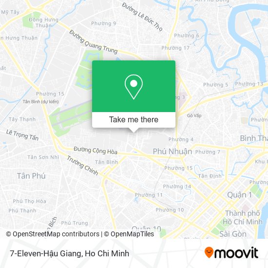 7-Eleven-Hậu Giang map