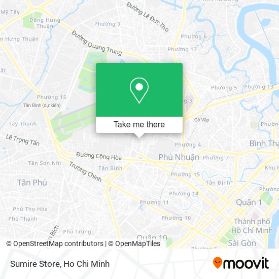 Sumire Store map