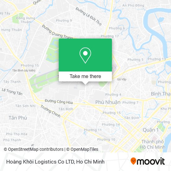Hoàng Khôi Logistics Co LTD map