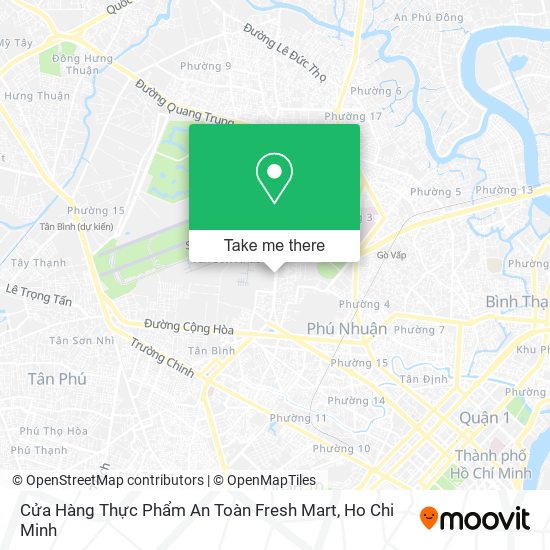 Cửa Hàng Thực Phẩm An Toàn Fresh Mart map