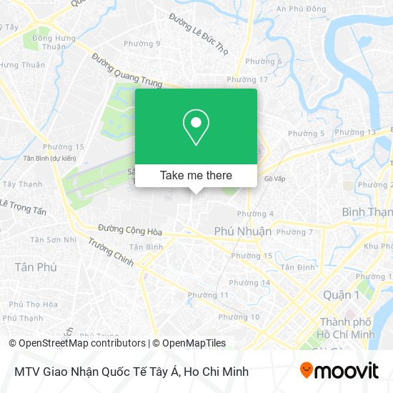 MTV Giao Nhận Quốc Tế Tây Á map