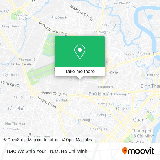 TMC We Ship Your Trust map