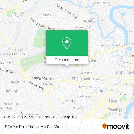 Sửa Xe Đức Thành map