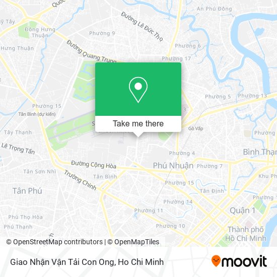 Giao Nhận Vận Tải Con Ong map