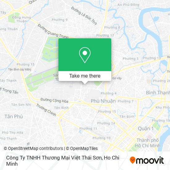 Công Ty TNHH Thương Mại Việt Thái Sơn map