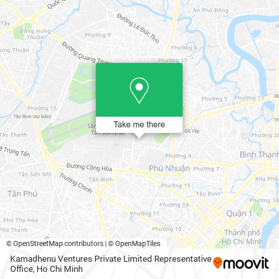 Kamadhenu Ventures Private Limited Representative Office map