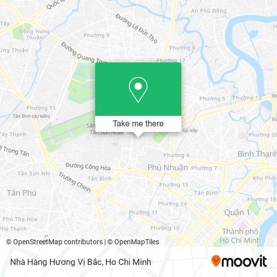 Nhà Hàng Hương Vị Bắc map