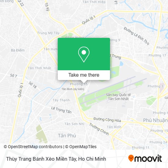 Thùy Trang Bánh Xèo Miền Tây map