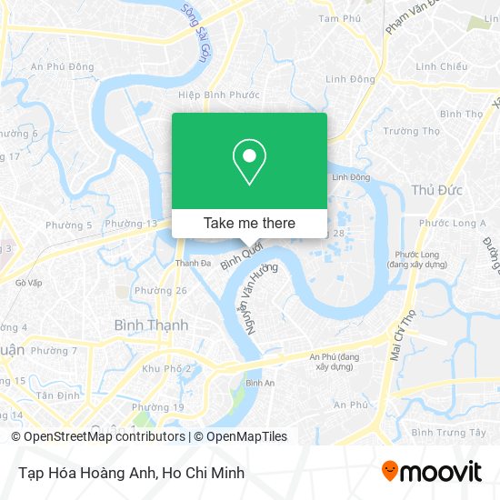 Tạp Hóa Hoàng Anh map