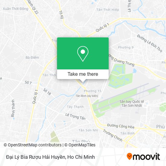 Đại Lý Bia Rượu Hải Huyền map