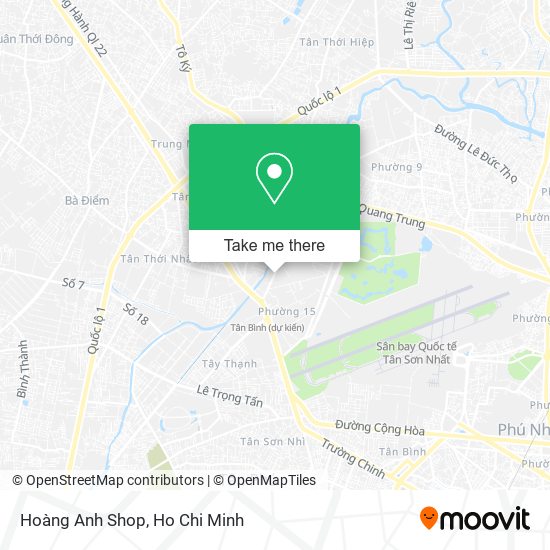 Hoàng Anh Shop map