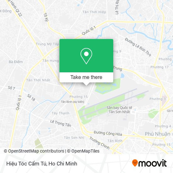 Hiệu Tóc Cẩm Tú map