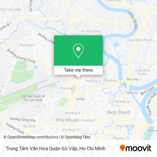 Trung Tâm Văn Hoá Quận Gò Vấp map