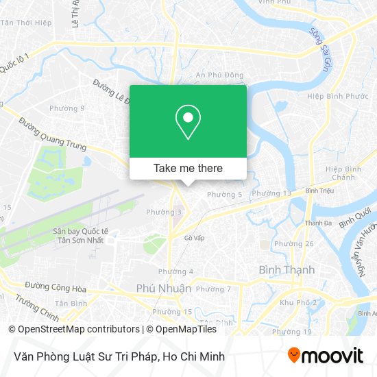 Văn Phòng Luật Sư Tri Pháp map