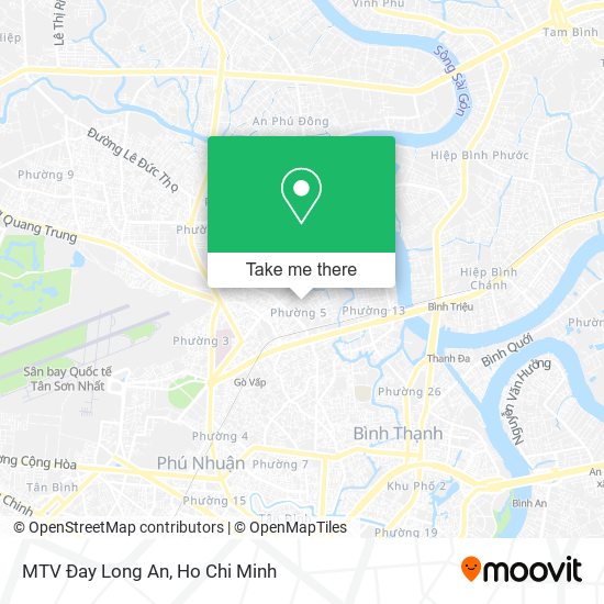 MTV Đay Long An map