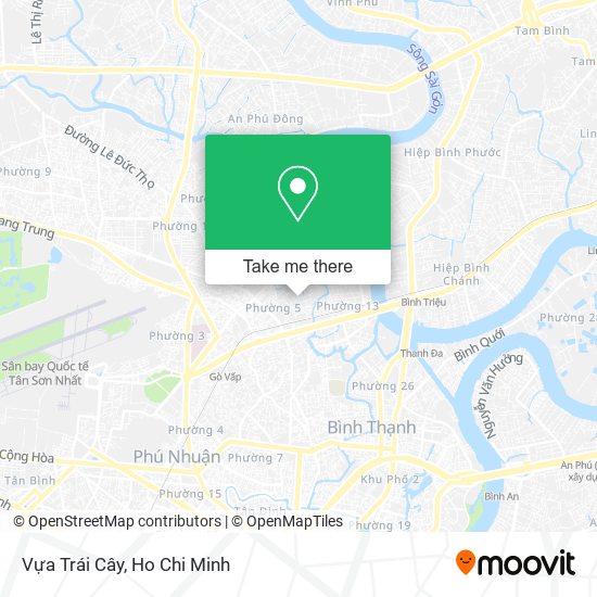 Vựa Trái Cây map