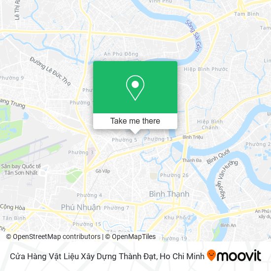 Cửa Hàng Vật Liệu Xây Dựng Thành Đạt map