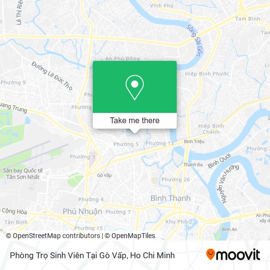 Phòng Trọ Sinh Viên Tại Gò Vấp map