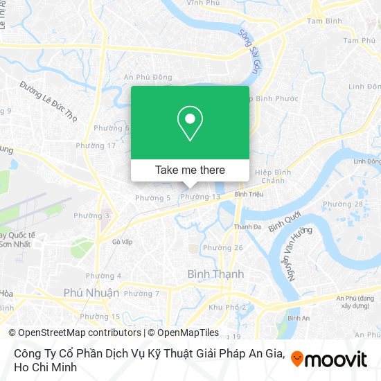 Công Ty Cổ Phần Dịch Vụ Kỹ Thuật Giải Pháp An Gia map