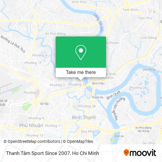 Thanh Tâm Sport Since 2007 map