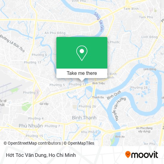 Hớt Tóc Vân Dung map