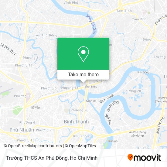 Trường THCS An Phú Đông map