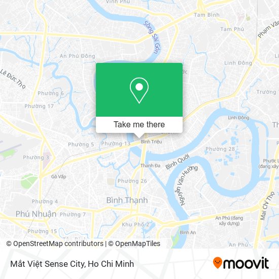 Mắt Việt Sense City map