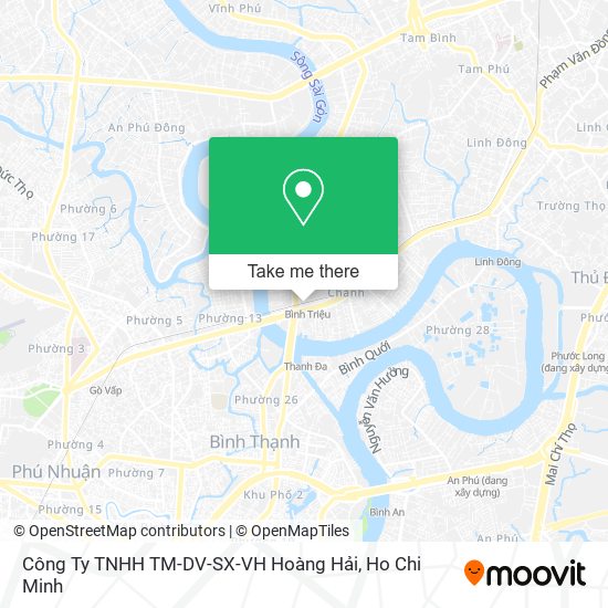 Công Ty TNHH TM-DV-SX-VH Hoàng Hải map