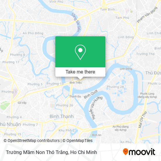 Trường Mầm Non Thỏ Trắng map