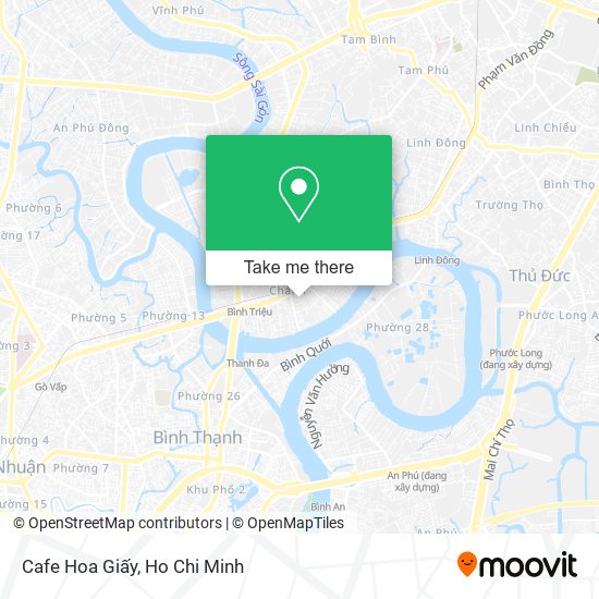 Cafe Hoa Giấy map