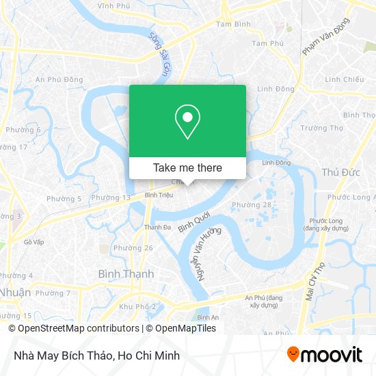 Nhà May Bích Thảo map