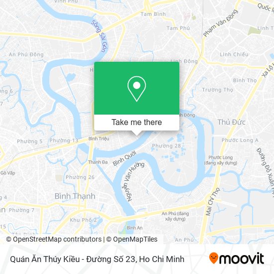 Quán Ăn Thúy Kiều - Đường Số 23 map