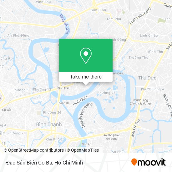 Đặc Sản Biển Cô Ba map