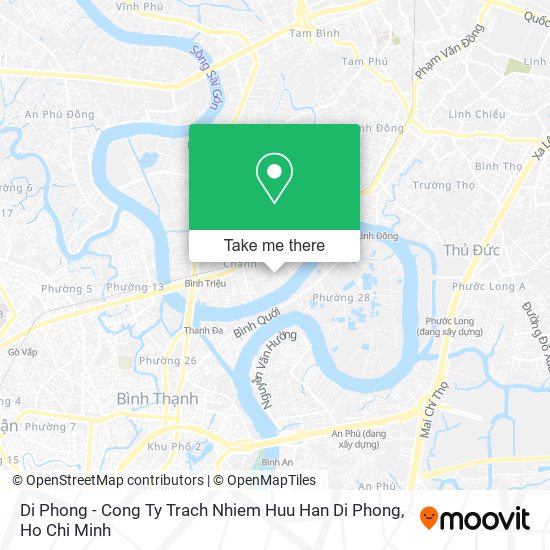 Di Phong - Cong Ty Trach Nhiem Huu Han Di Phong map