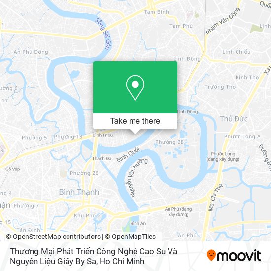 Thương Mại Phát Triển Công Nghệ Cao Su Và Nguyên Liệu Giấy By Sa map