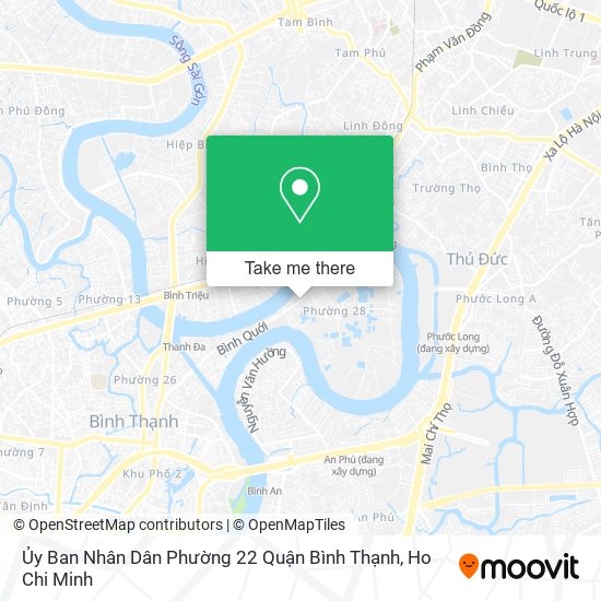 Ủy Ban Nhân Dân Phường 22 Quận Bình Thạnh map