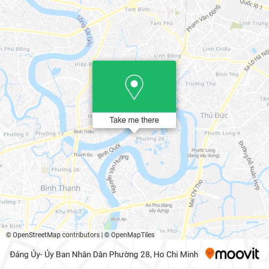 Đảng Ủy- Ủy Ban Nhân Dân Phường 28 map