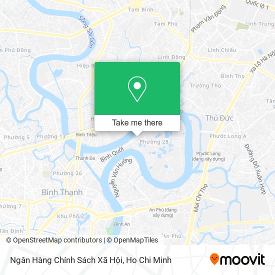 Ngân Hàng Chính Sách Xã Hội map