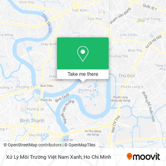 Xử Lý Môi Trường Việt Nam Xanh map