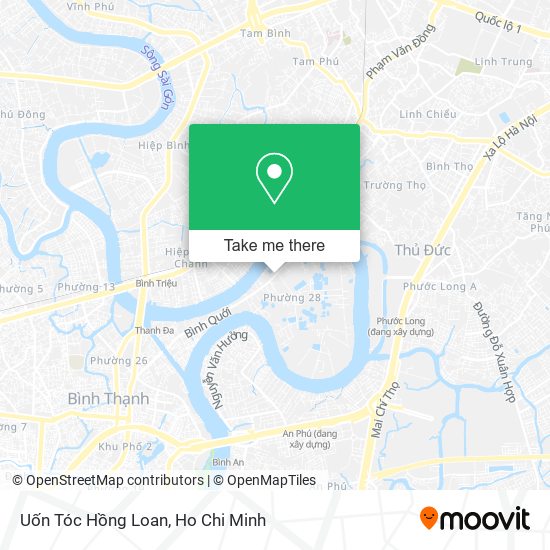 Uốn Tóc Hồng Loan map