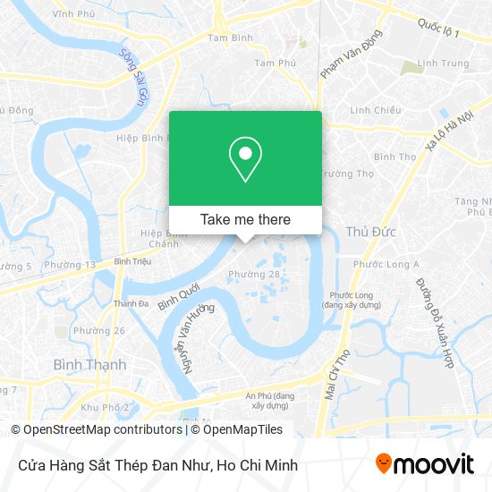 Cửa Hàng Sắt Thép Đan Như map