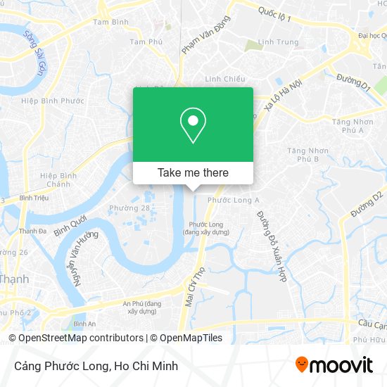 Cảng Phước Long map
