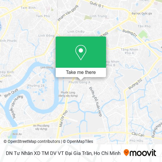 DN Tư Nhân XD TM DV VT Đại Gia Trần map