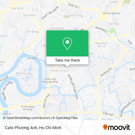 Cafe Phương Anh map