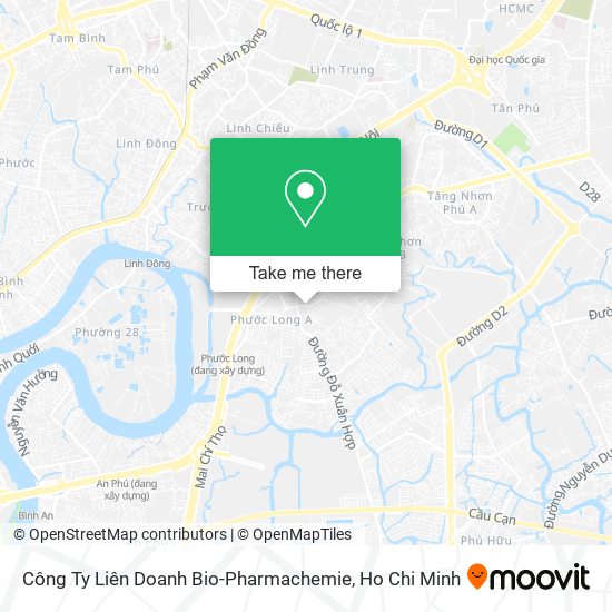 Công Ty Liên Doanh Bio-Pharmachemie map