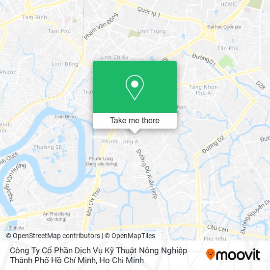 Công Ty Cổ Phần Dịch Vụ Kỹ Thuật Nông Nghiệp Thành Phố Hồ Chí Minh map