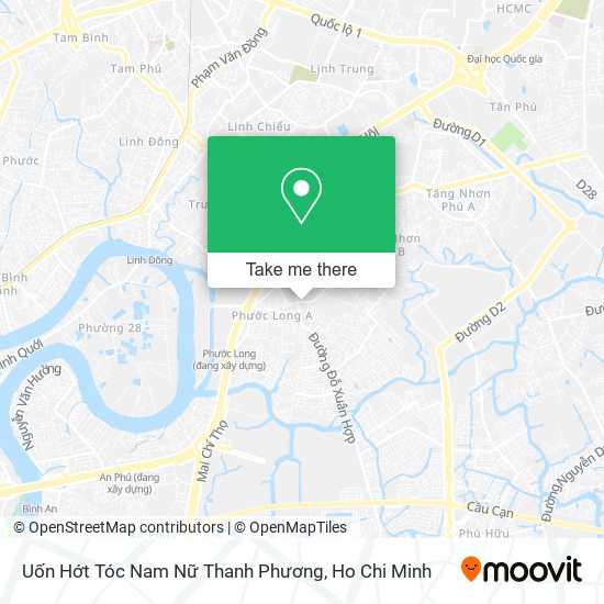 Uốn Hớt Tóc Nam Nữ Thanh Phương map