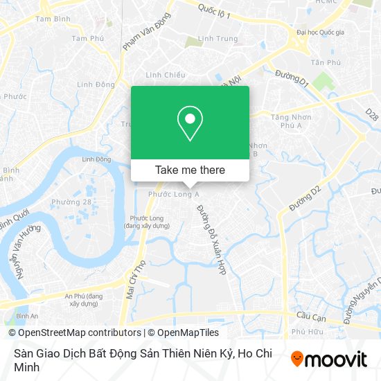 Sàn Giao Dịch Bất Động Sản Thiên Niên Kỷ map