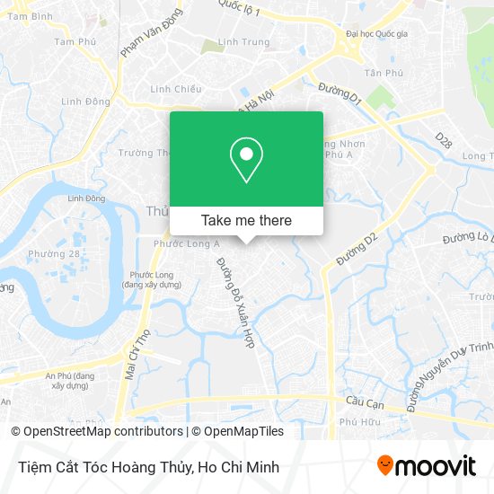 Tiệm Cắt Tóc Hoàng Thủy map